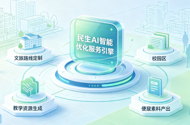 林周县AI普惠赋能民生服务 智能优化技术升级大众生活服务体验